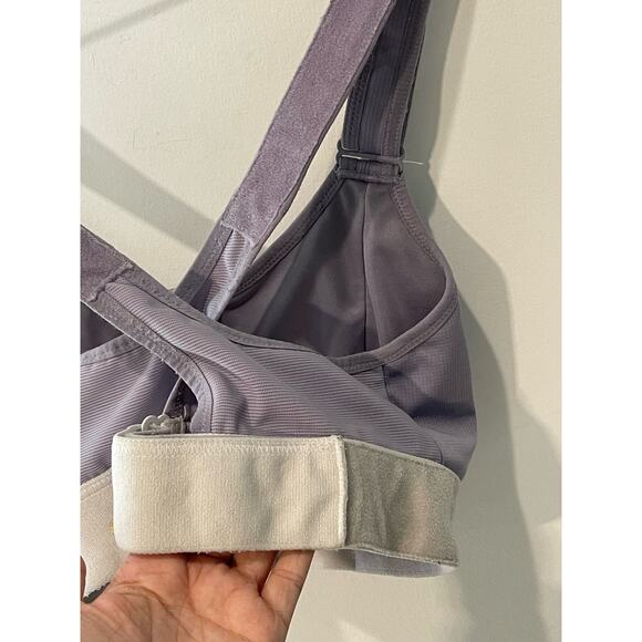 SHEFIT ULTIMATE SPORTS BRA® High Impact size 1Luxe XL Purple Gold GUC Adjustable - Picture 4 of 8